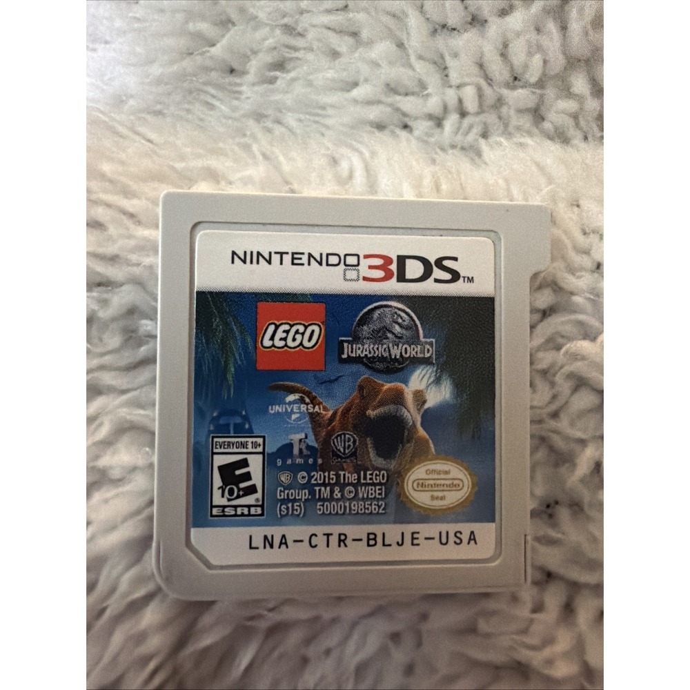 LEGO Jurassic World (Nintendo 3DS)  Cartridge Only Video Game Dinosaurs